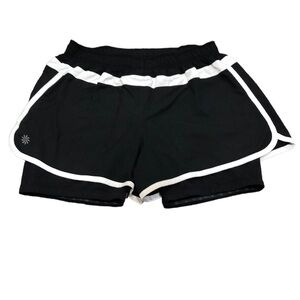 Athleta Hana Running Shorts Size Small Black